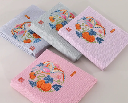 Mulan's Rest Gift Box — handcrafted linen pillowcase and throw set